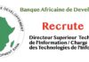 Opportunité d’emploi : Directeur Supérieur Technologies de l’information / Chargé en chef des technologies de l’information