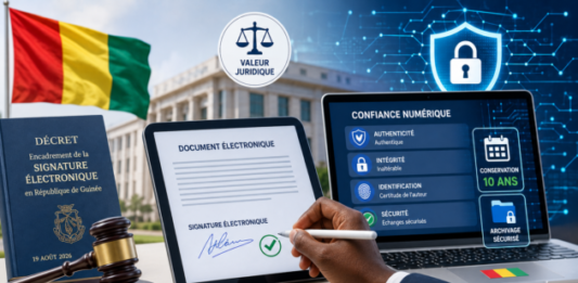 Guinée : la signature électronique officiellement encadrée